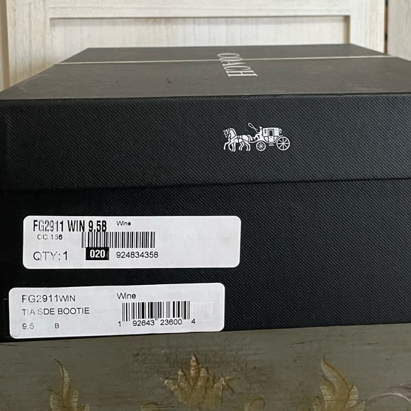 New Coach Tia Suede Bootie - Picture 7 of 7